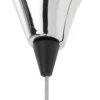 Cookinglife Melkopschuimer Chroom 20 cm - Handmatige Melkopschuimer voor Koffiespecialiteiten