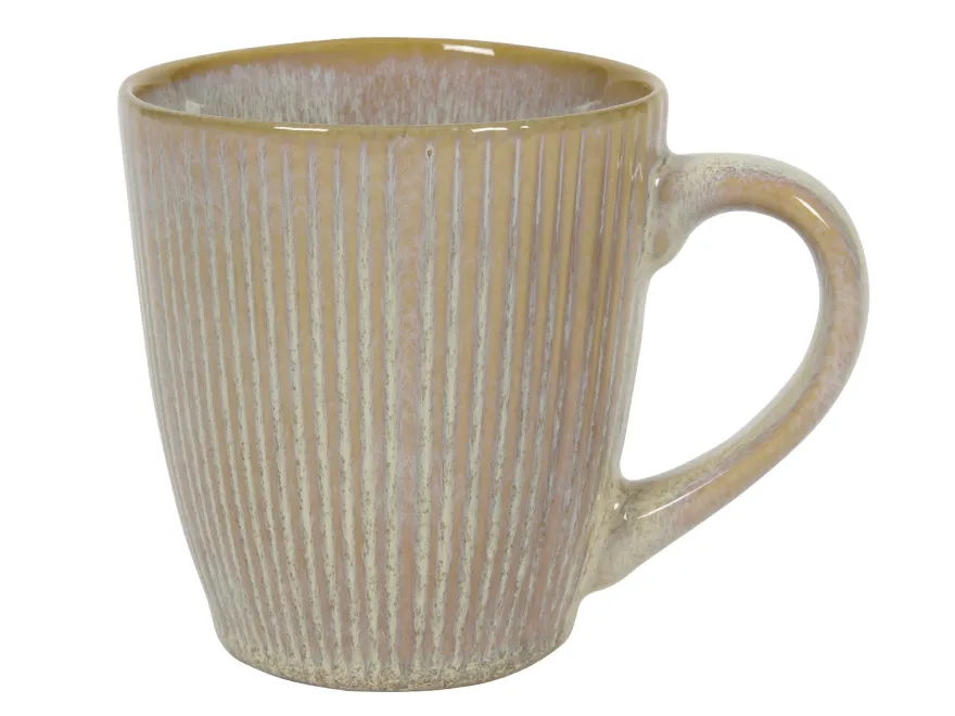 Cookinglife Mokken Coastal Lines Ocean Beige 340 ml - 6 Stuks