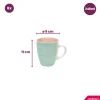Cookinglife Mokken Pastel Harmony 340 ml - 6 Stuks