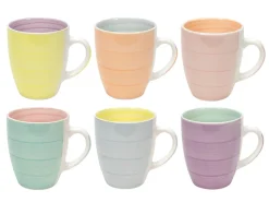 Cookinglife Mokken Pastel Harmony 340 ml - 6 Stuks