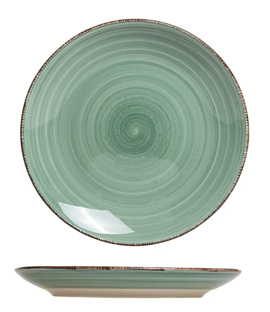 Cookinglife Ontbijtborden / Dessertborden Delice Groen ø 19 cm - 6 stuks