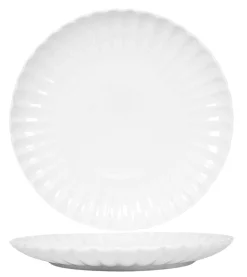 Cookinglife Ontbijtborden / Dessertborden Cardida Off White ø 19.5 cm - 6 Stuks
