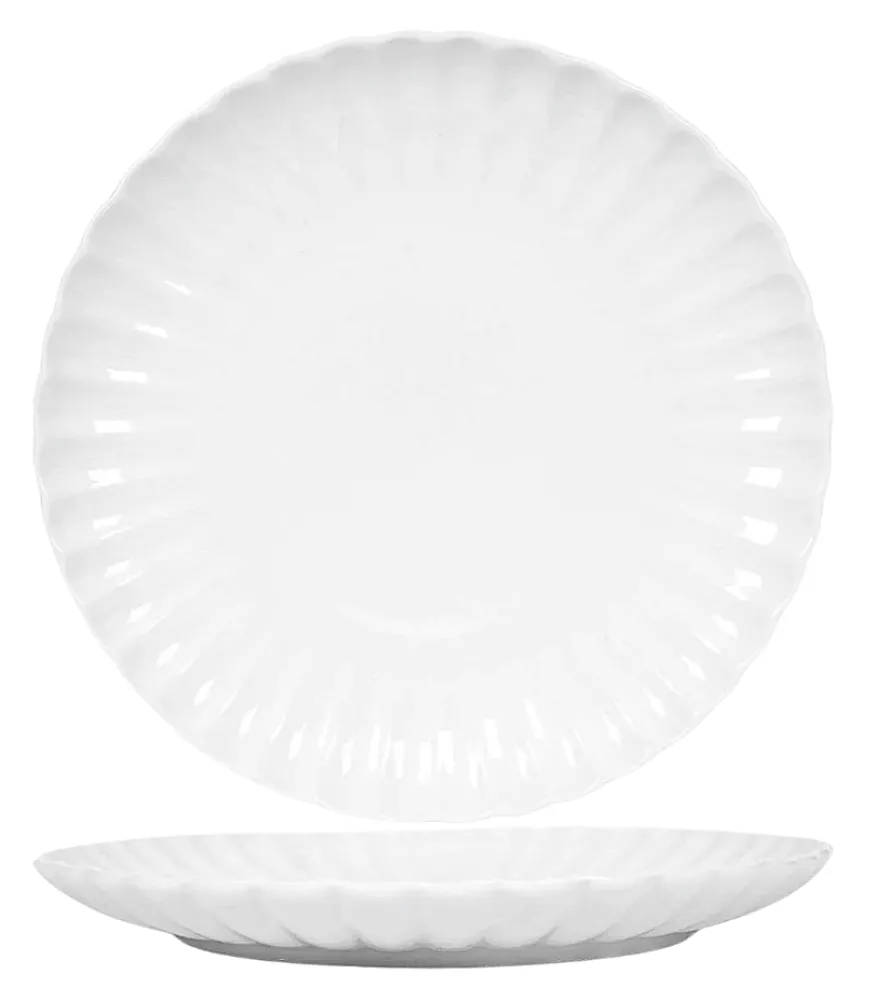Cookinglife Ontbijtborden / Dessertborden Cardida Off White ø 19.5 cm - 6 Stuks