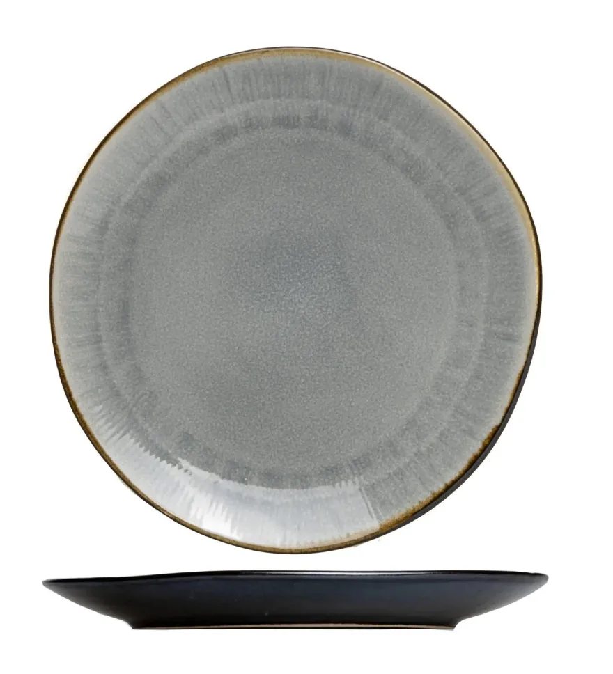 Cookinglife Ontbijtborden / Dessertborden Nola Warm Grey ø 21 cm - 6 stuks
