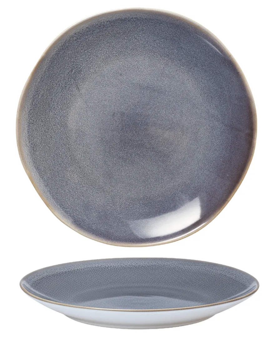 Cookinglife Ontbijtborden / Dessertborden Serene Blue ø 20 cm - Aardewerk - 4 stuks