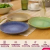 Cookinglife Ontbijtborden / Dessertborden Aqua Maris ø 21 cm - 6 Stuks