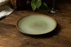 Cookinglife Ontbijtborden / Dessertborden Sabi Groen ø 21 cm - 6 Stuks