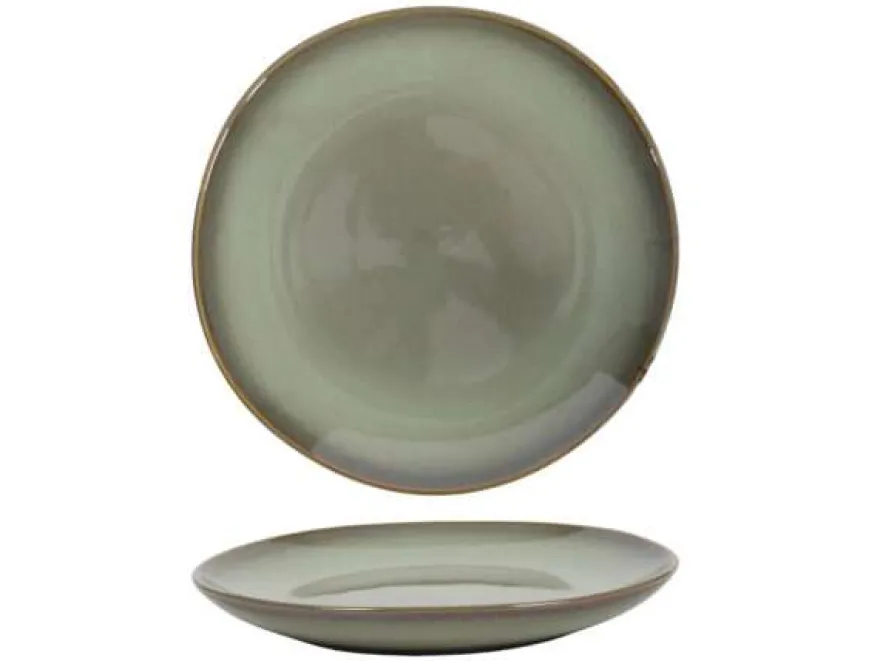 Cookinglife Ontbijtborden / Dessertborden Sabi Groen ø 21 cm - 6 Stuks
