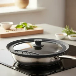 Cookinglife Pannendeksel - Glas - ΓΈ 29 cm