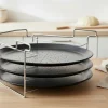 Cookinglife Pizza Bakplaat Ø 32 cm Metaal - Non Stick Set 4-delig