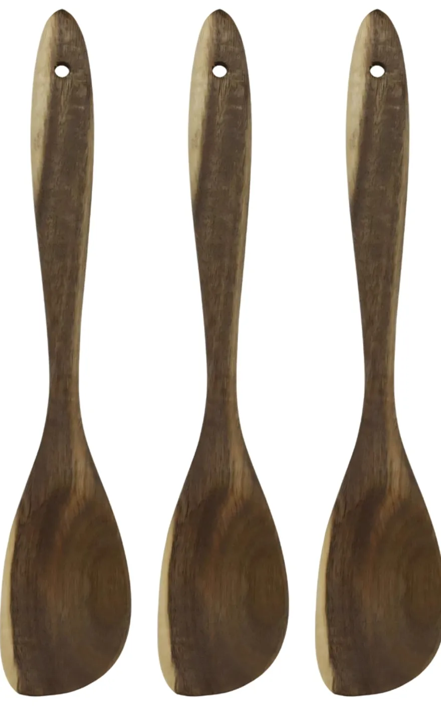 Cookinglife Pollepels Acacia 32 cm - 3 Stuks