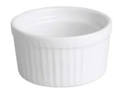 Cookinglife Ramekins / Soufflébakje / Creme Brulee Schaaltjes - Wit ø 9 cm - 6 stuks