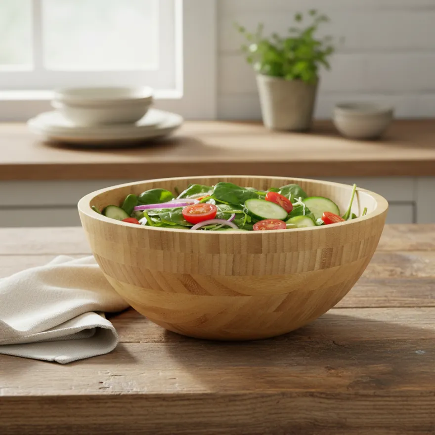Cookinglife Saladeschaal - Bamboe - ø 28 cm
