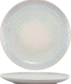 Cookinglife Serviesset Nola Beige reactive glaze 18-delig / 6 personen - 6 dinerborden, 6 ontbijtborden en 6 kommen