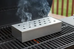 Cookinglife Smoker Box Fire & Flavour RVS 25 cm - Rookbox voor BBQ en Grill
