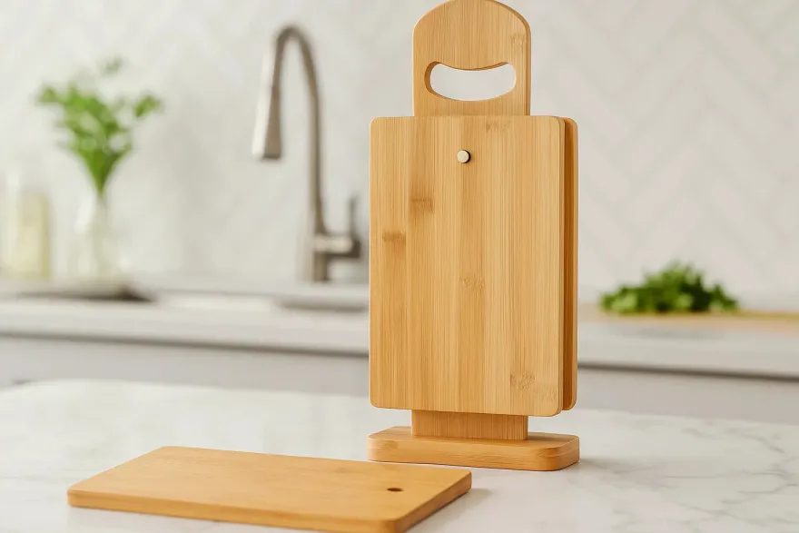 Cookinglife Snijplank set - Bamboe - 5-delig