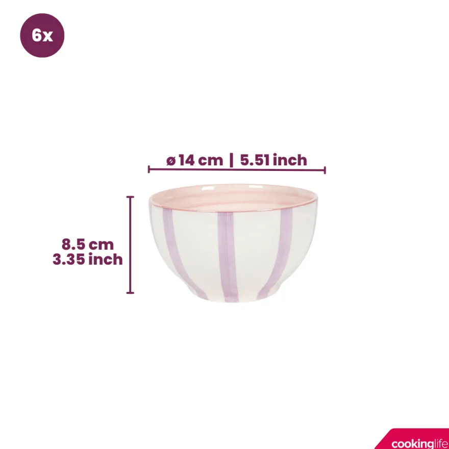 Cookinglife Soepkommen / Kommen Spring Vibes ø 14 cm - 6 Stuks