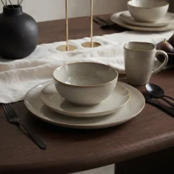 Cookinglife Soepkommen / Kommen Linen Beige ø 15 cm – 6 stuks