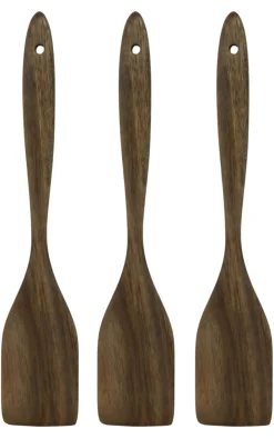 Cookinglife Spatels Acacia 32 cm - 3 stuks