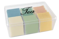 Cookinglife Theedoos - Theekist - Sakura Tea - 6 vakken - 21 x 15 x 9 cm