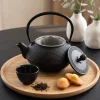 Cookinglife Theepot Arare met RVS Filter - Gietijzer Zwart - 800 ml