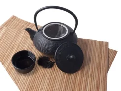 Cookinglife Theepot Arare met RVS Filter - Gietijzer Zwart - 800 ml