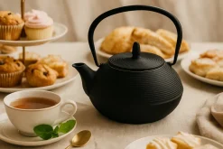 Cookinglife Theepot Itome met RVS Filter - Gietijzer Zwart - 800 ml