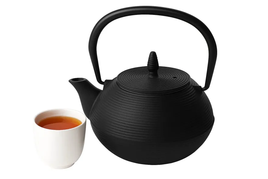 Cookinglife Theepot Itome met RVS Filter - Gietijzer Zwart - 800 ml