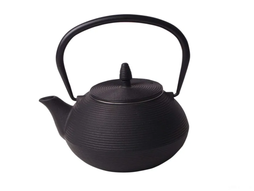 Cookinglife Theepot Itome met RVS Filter - Gietijzer Zwart - 800 ml