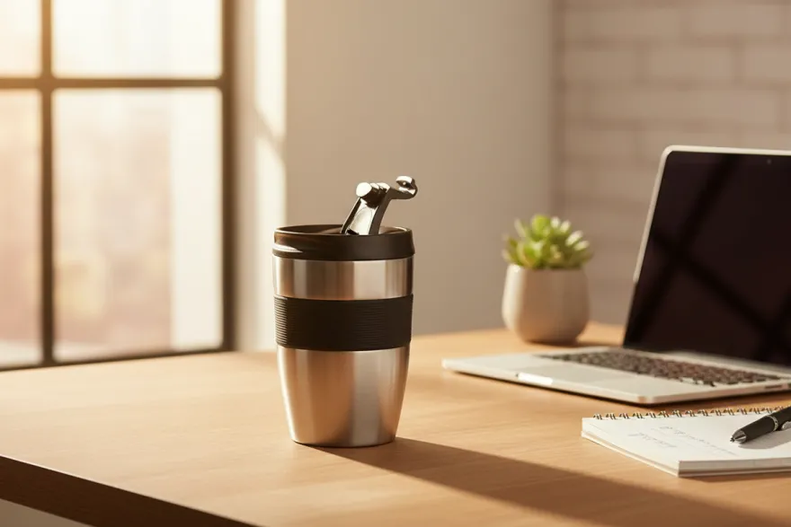 Cookinglife Thermosbeker RVS 300 ml - Drinkbeker To Go - Lekvrij en Dubbelwandig