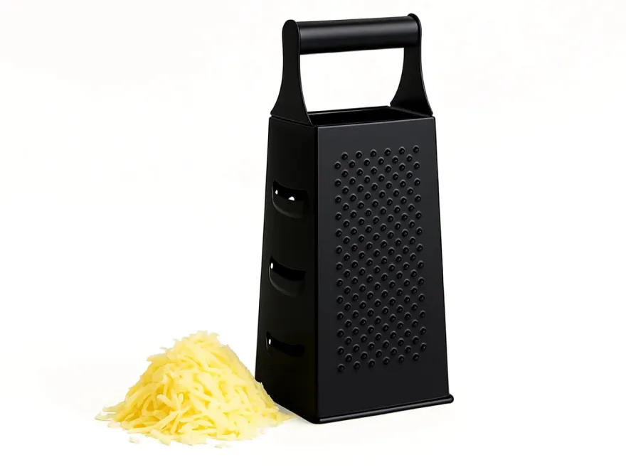 Cookinglife Torenrasp - Rasp Vierzijdig - Zwart - 8 x 11 x 24 cm