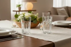 Cookinglife Waterglazen 500 ml Glas - Stapelbare Drankglazen Set van 4