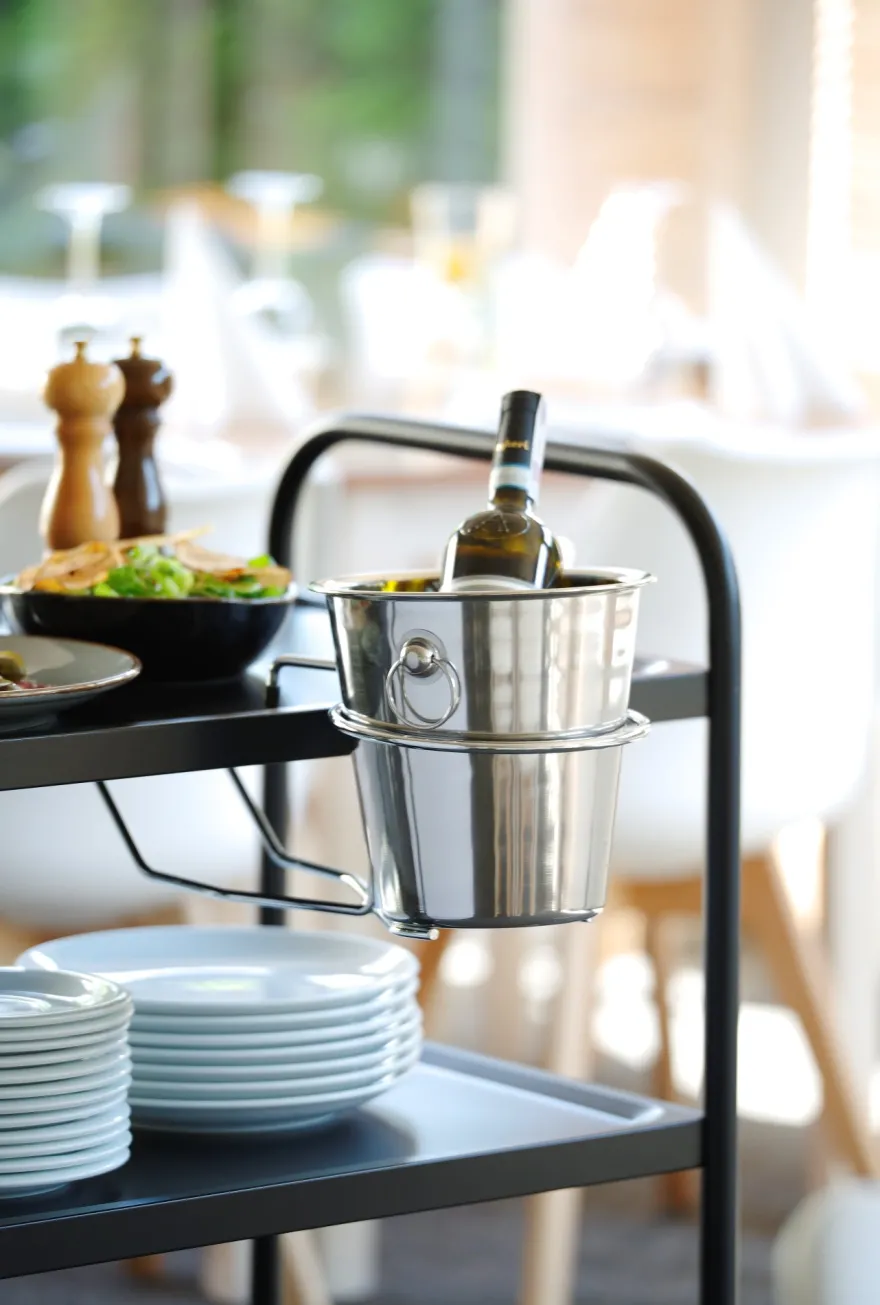 Cookinglife Wijnkoeler RVS - ø 22 cm