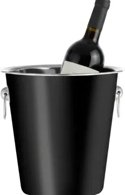 Cookinglife Wijnkoeler Zwart - ø 22 cm