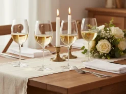 Cookinglife Witte Wijnglazen Solare 410 ml - 4 Stuks