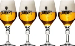 Cornet Bierglazen - 330 ml - 4 stuks