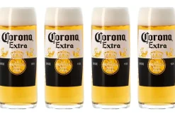 Corona Bierglazen 330 ml - 4 stuks