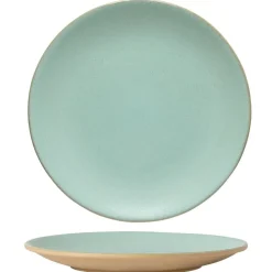 Costa Nova Dinerborden Arenito Aqua ø 28 cm - 6 stuks