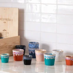 Costa Nova Espresso Kopjes Grespresso Multicolor 80 ml - 40 stuks - Gift box