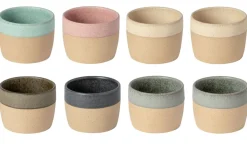 Costa Nova Koffiekopjes Arenito Multicolor 200 ml - 8 stuks - Gift box