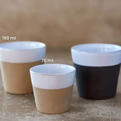 Costa Nova Koffiekopjes Grespresso Nature 190 ml - 8 stuks - Gift box