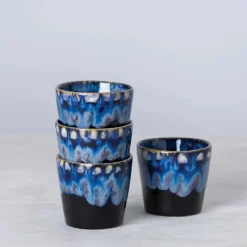 Costa Nova Koffiekopjes Grespresso Multicolor 190 ml - 8 stuks - Gift box