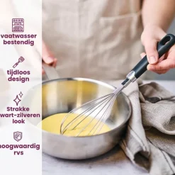 Cosy & Trendy Aardappelstamper - Delish - RVS Zwart