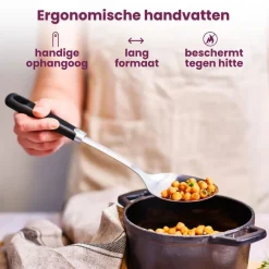Cosy & Trendy Aardappelstamper - Delish - RVS Zwart