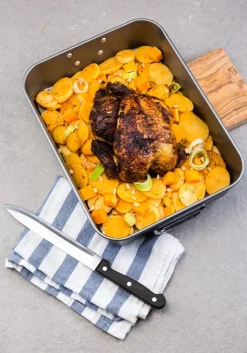 Cosy & Trendy Braadslede RVS - 34 x 26 x 7 cm