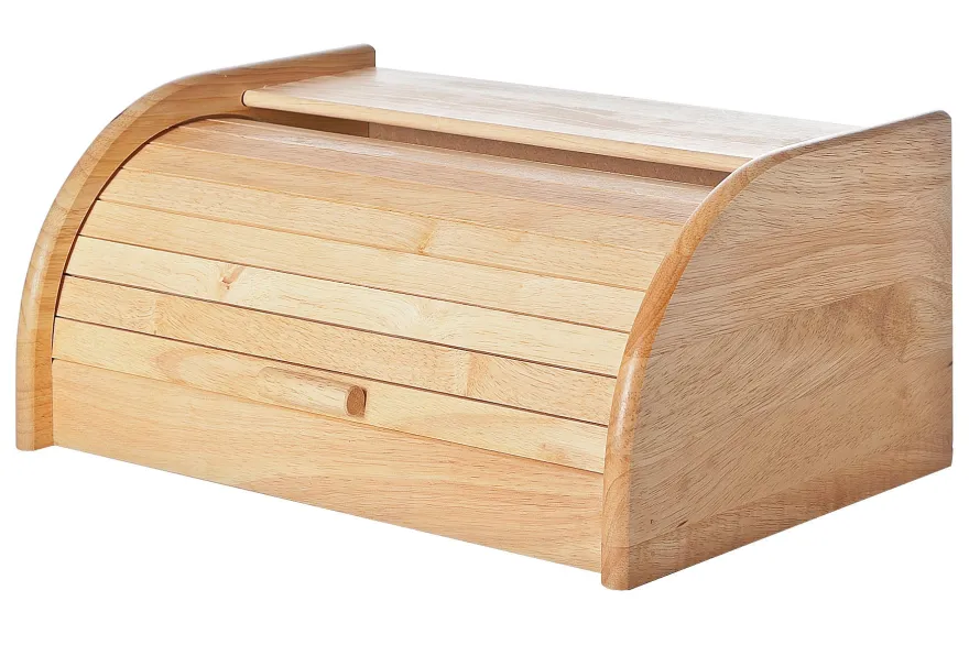 Cosy & Trendy Brooddoos - Broodtrommel - Hout Roldeksel - 40 x 27 x 18 cm