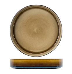 Cosy & Trendy Diepe Borden / Pastaborden - Quintana Amber ø 23 cm / H 4.3 cm - 4 Stuks