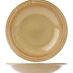 Cosy & Trendy Diepe Borden / Pastaborden Bistro Mustard Yellow ø 26 cm - 6 stuks