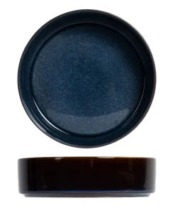 Cosy & Trendy Diepe Borden / Pastaborden - Quintana Blue ø 20 cm / H 5.2 cm - 4 Stuks