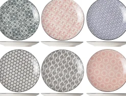 Cosy & Trendy Dinerborden Delirio ø 24 cm - 6 Stuks